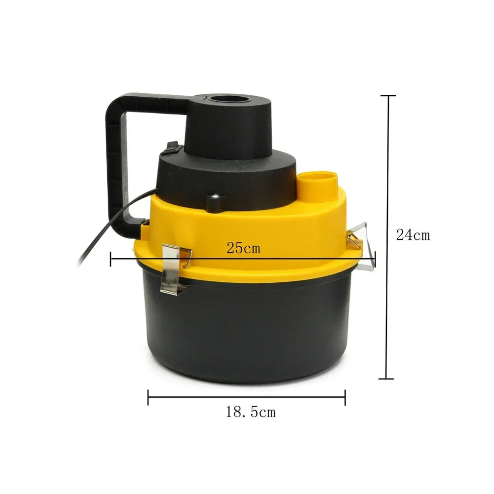 Multifunctional Portable Car Vacuum Cleaner – High Power Wet & Dry Dual Purpose for Home & Car
