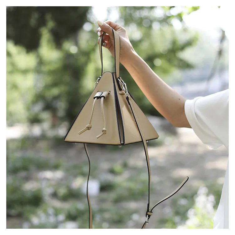 Luxury Triangle Designer Crossbody Shoulder Bag – High Quality Leather Hobo Handbag for Women