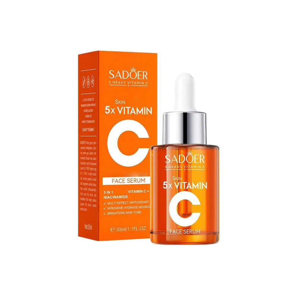 Vitamin C Firming & Lifting Skincare Set – Brightening Serum, Toner & Face Cream