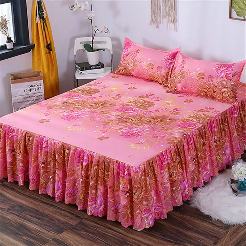Modern Bedspread Mattress Cover – Skin-Friendly Dustproof Bed Cover, Queen & King