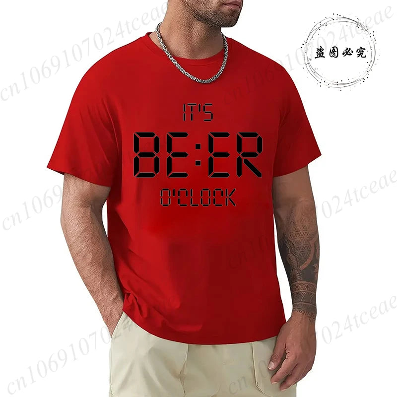 Beer Lover Graphic T-Shirt — Funny Unisex Casual Tee for Men & Women