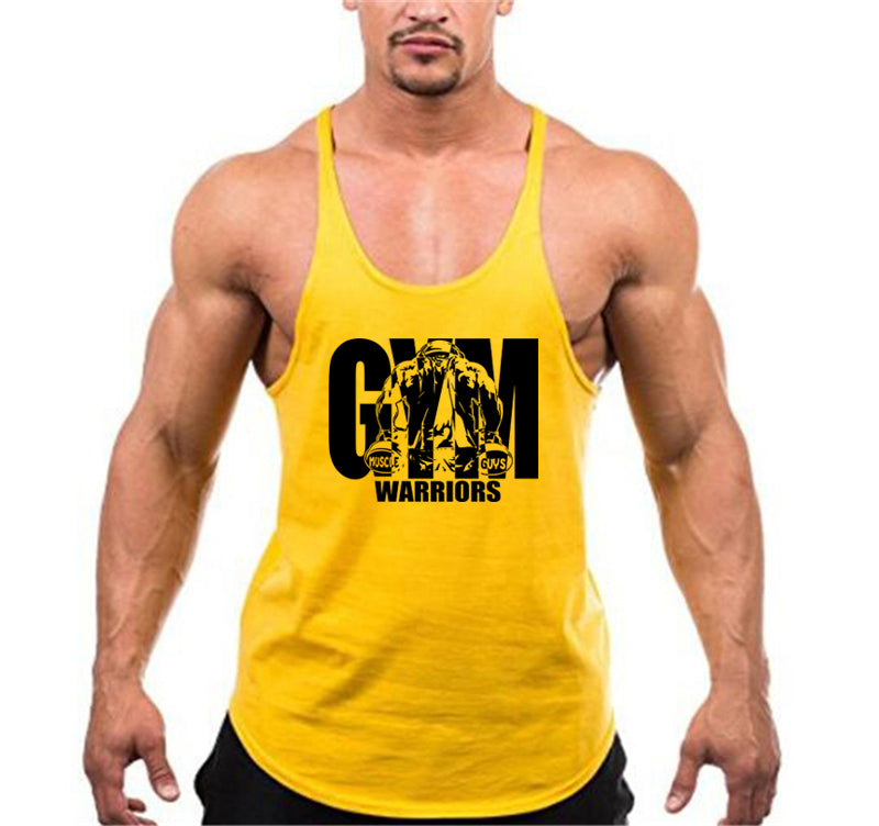 Men's Sleeveless Gym Tank Top — Athletic Training Vest