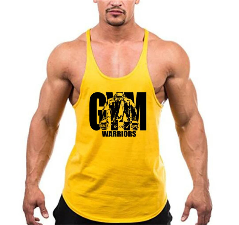 Men's Sleeveless Gym Tank Top — Athletic Training Vest