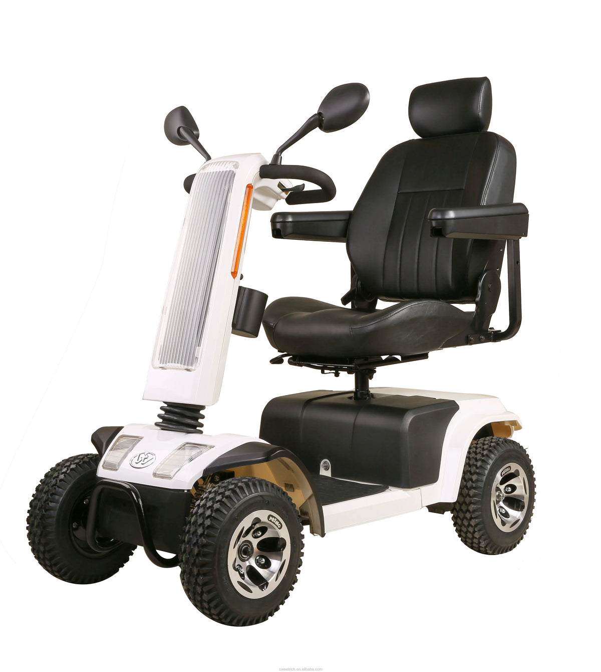 Solar-Powered 4-Wheel Mobility Scooter – 800W, 35±5 km Range
