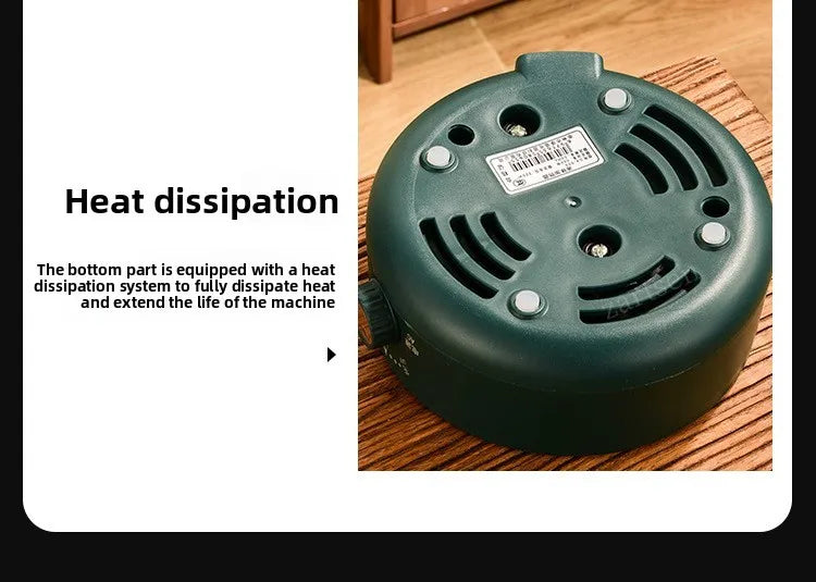 500W Electric Cookware Heating Base — Adjustable Temperature Coffee Stove & Cooking Heater