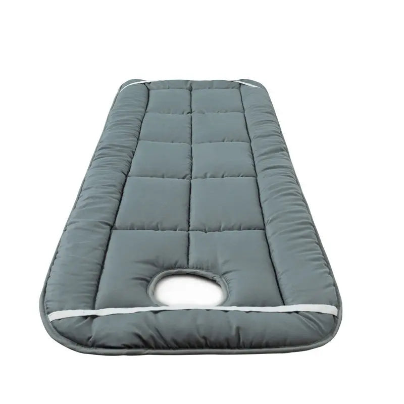 Beauty Salon Massage Bed Mattress Pad – Thickened Anti-Slip Cushion with Face Hole for Spa & Hospital