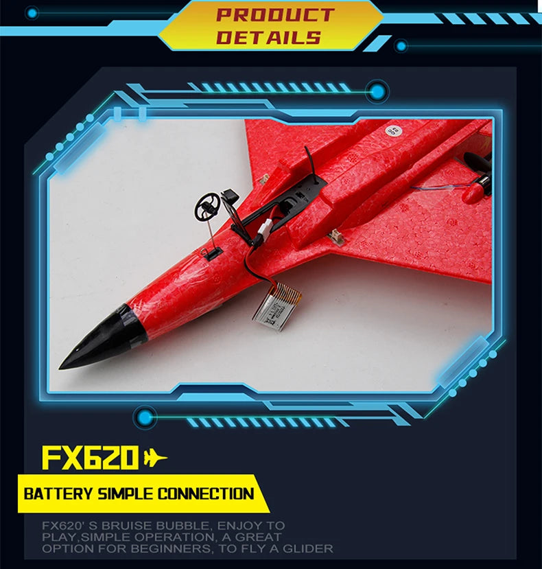 SU35 2.4G RC Foam Fighter Glider Airplane – Remote Control EPP Fixed Wing Plane