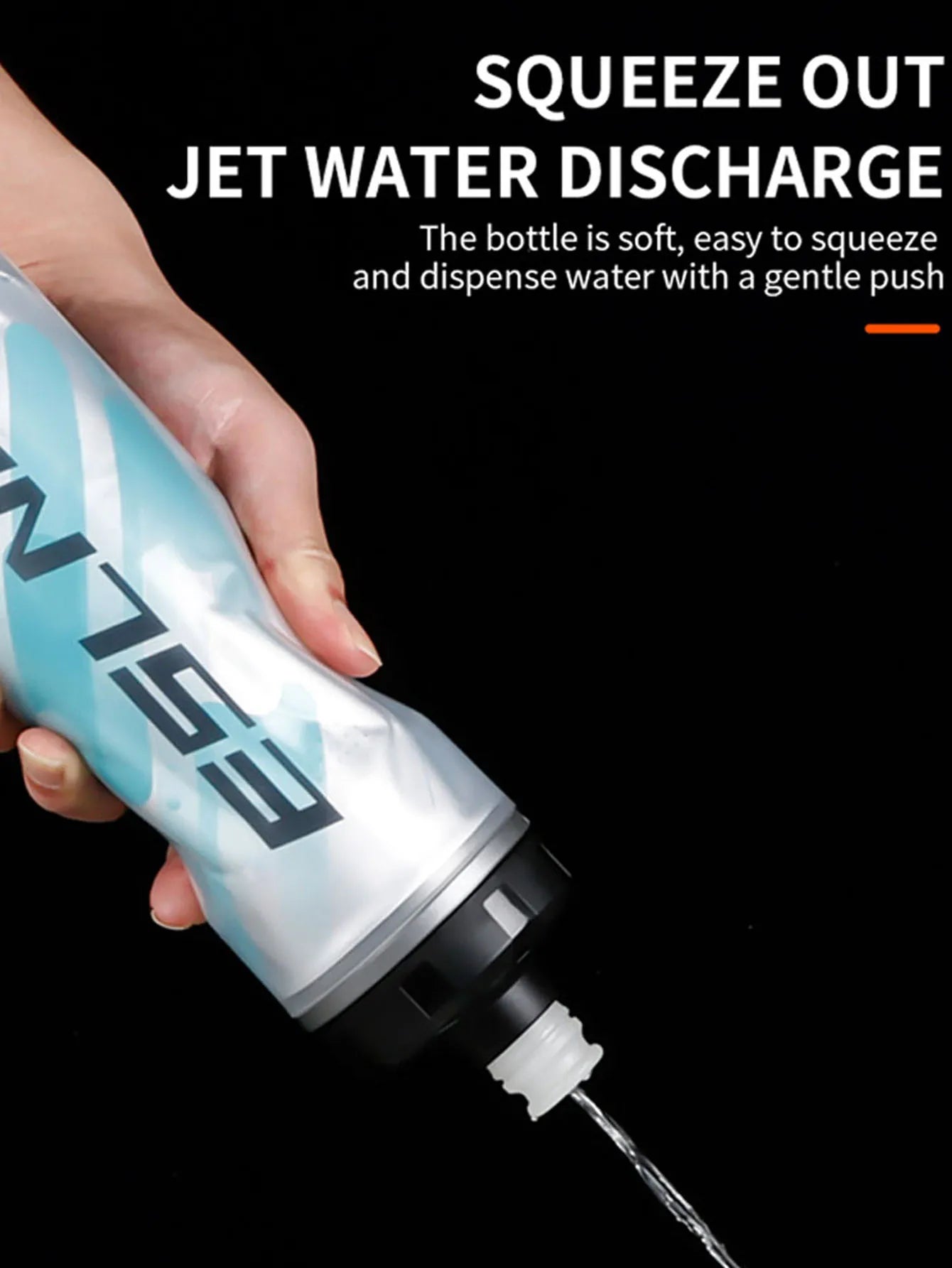 610ml Lightweight Cycling Water Bottle – Insulated MTB & Road Bike Squeeze Bottle, BPA-Free