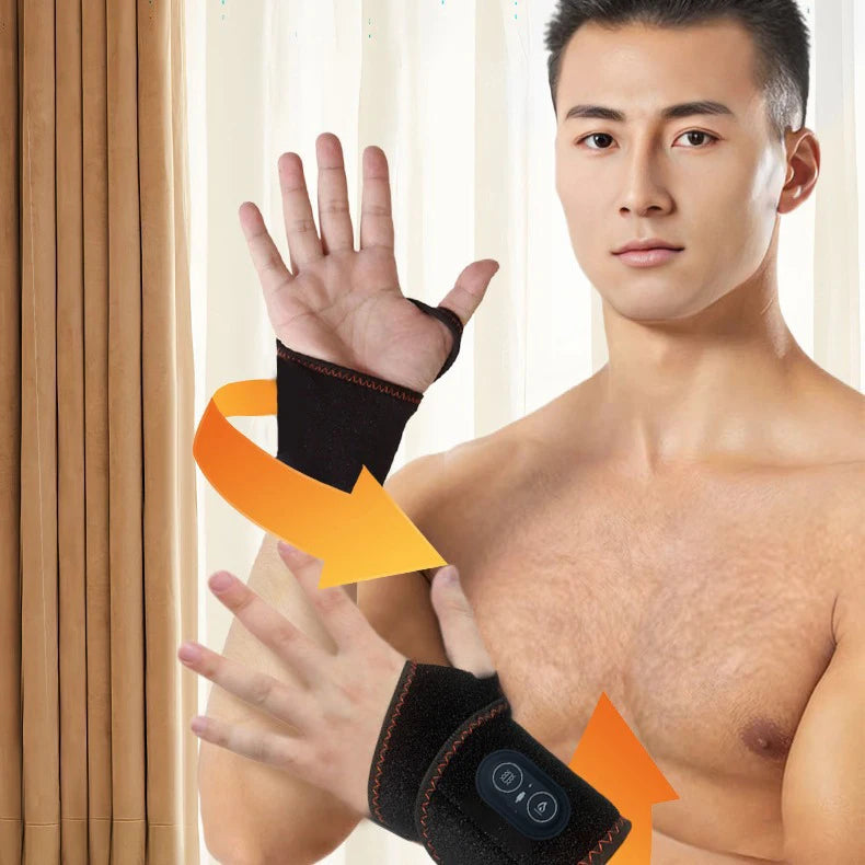Electric Heating Wrist Protector – USB Heated Hand Massager & Support WristBand for Pain Relief
