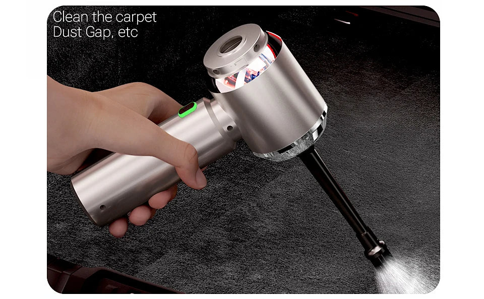 SZUK C012MAX Cordless Car Vacuum Cleaner – Strong Suction Wireless Handheld & Air Blower