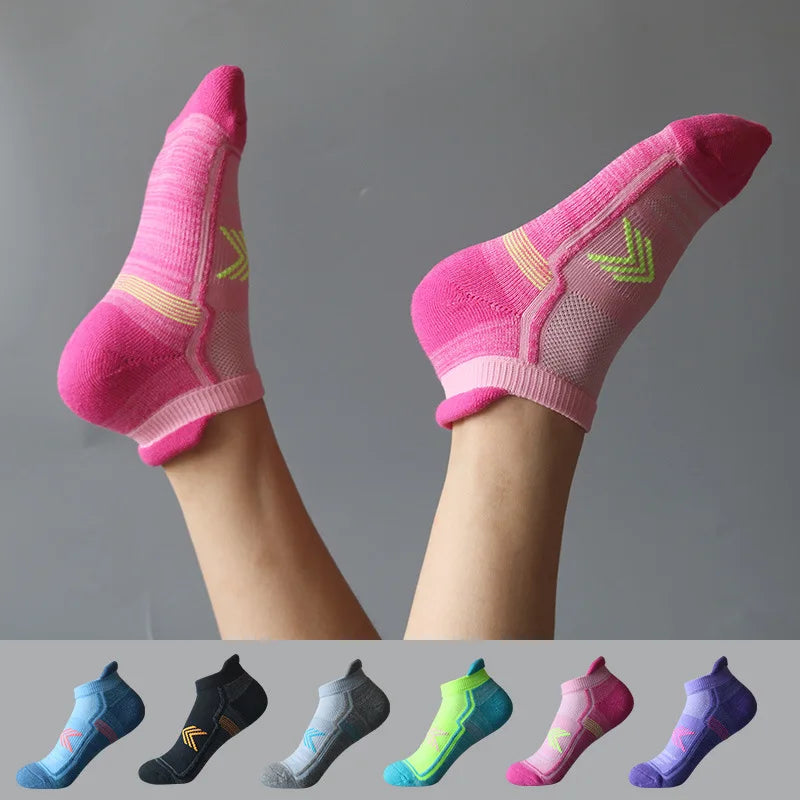 Women's Sports Socks – Breathable Cotton-Nylon Knit