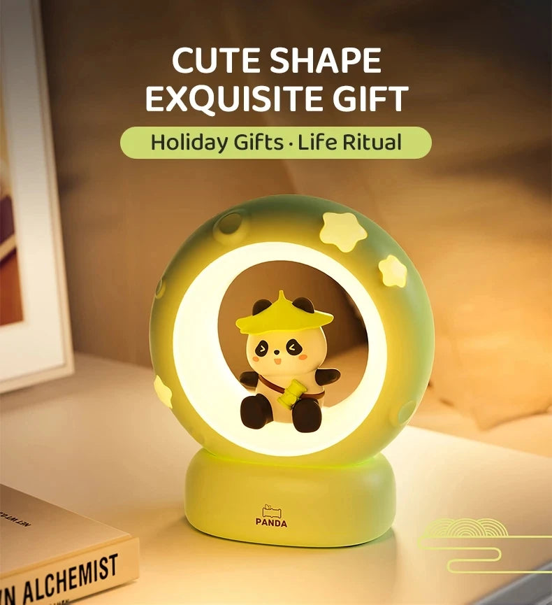 Animal Touch Night Light – Cat, Panda & Rabbit