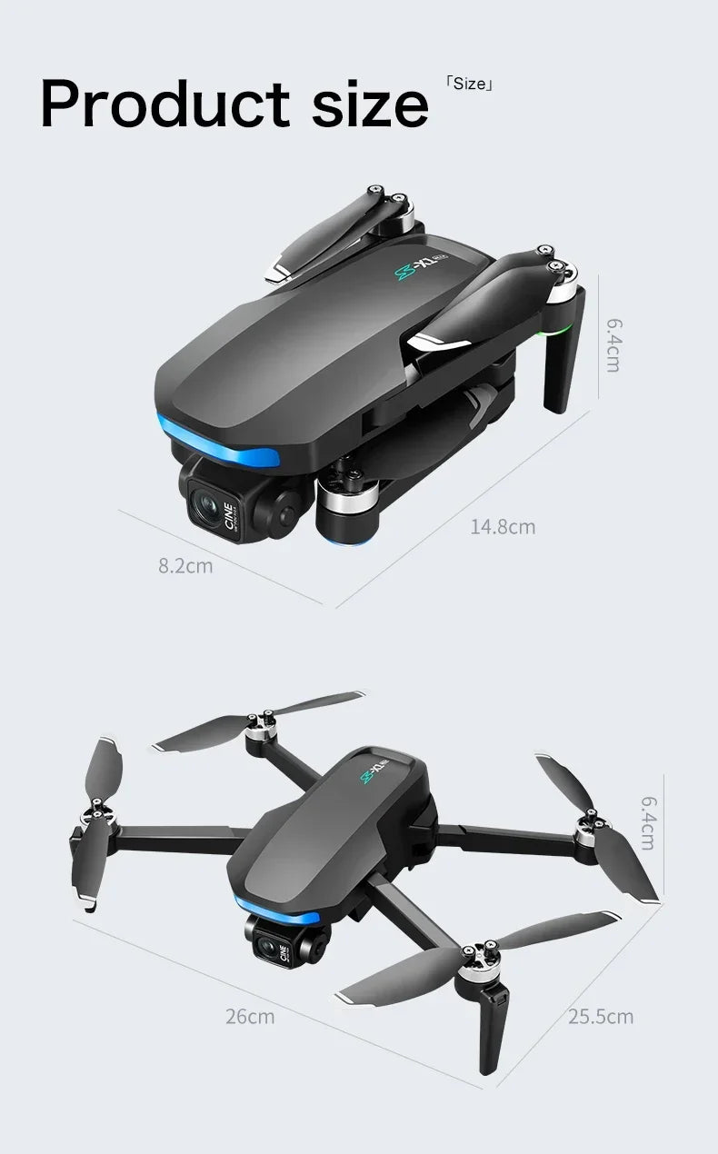 S-X1 Camera Drone with Screen Remote