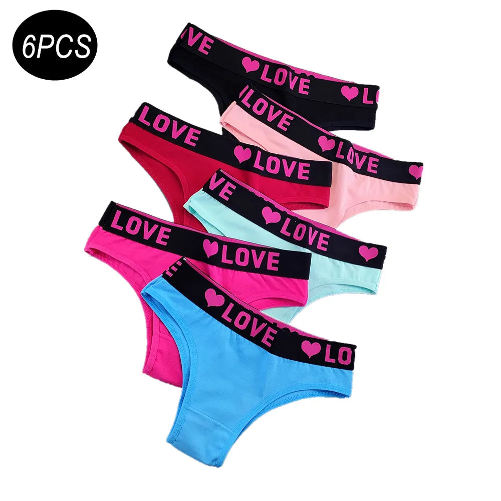 Women's Cotton Stretch Bikini Briefs, 6-Pack