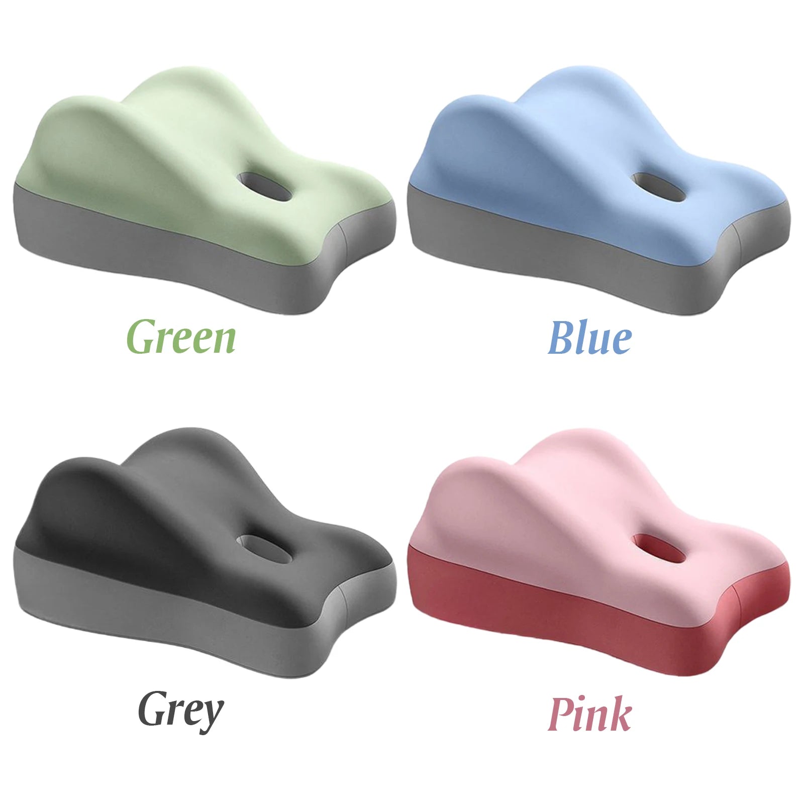 Ergonomic Wedge Bed Pillow — Memory Foam Support for Back, Neck & Waist Pain Relief