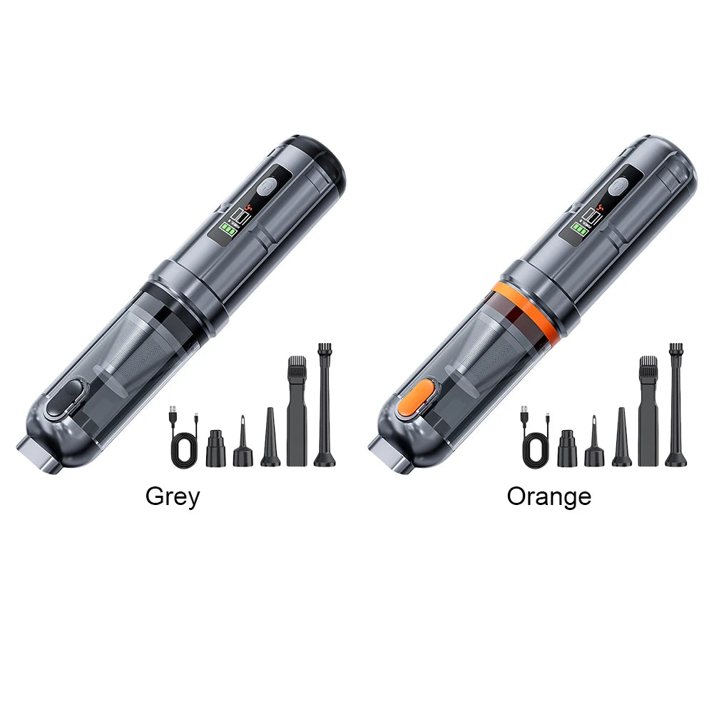 Handheld Car Vacuum – 17kPa Cordless Brushless Cleaner