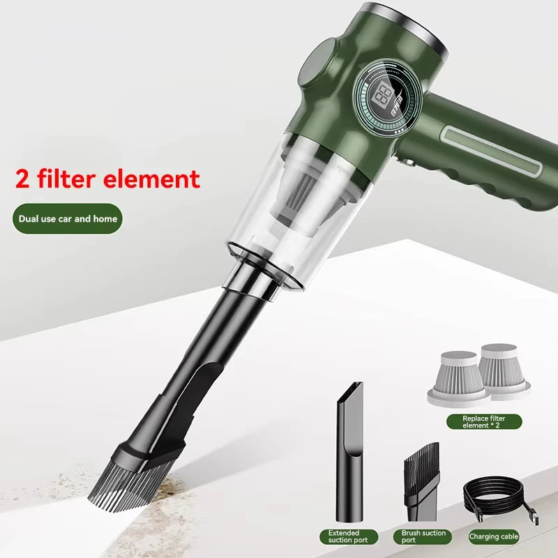 Cordless Handheld Car Vacuum with Washable Filter