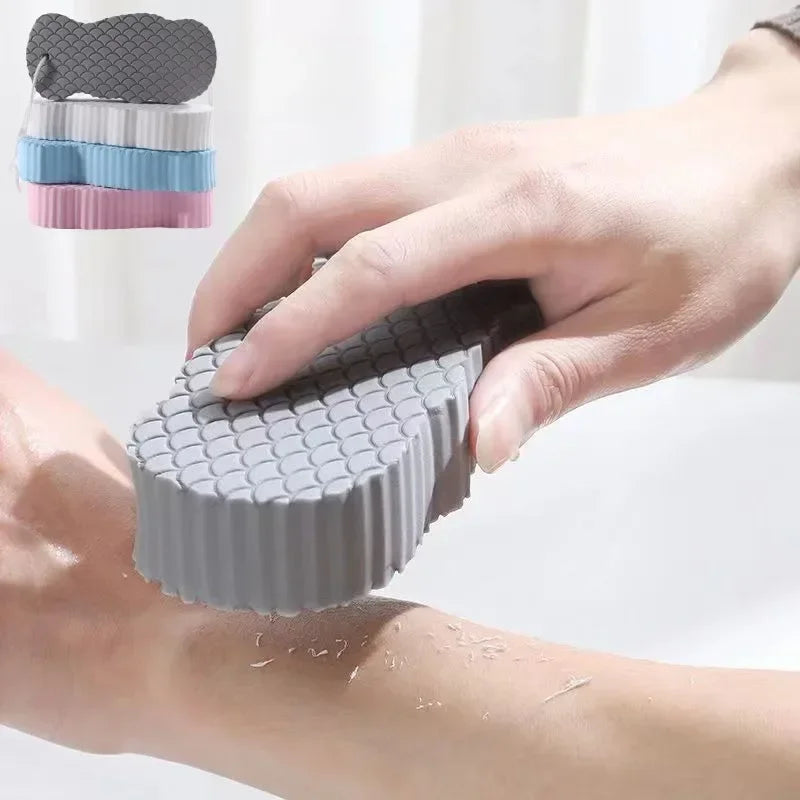 Soft Sponge Body Scrubber for Baby & Adults – Exfoliating Bath Scrub Sponge & Dead Skin Remover