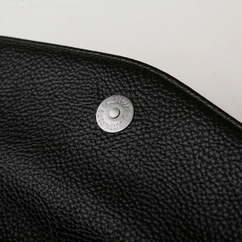 VANDERWAH 100% Genuine Cow Leather Flap Crossbody Shoulder Bag – Designer Messenger Handbag for Women