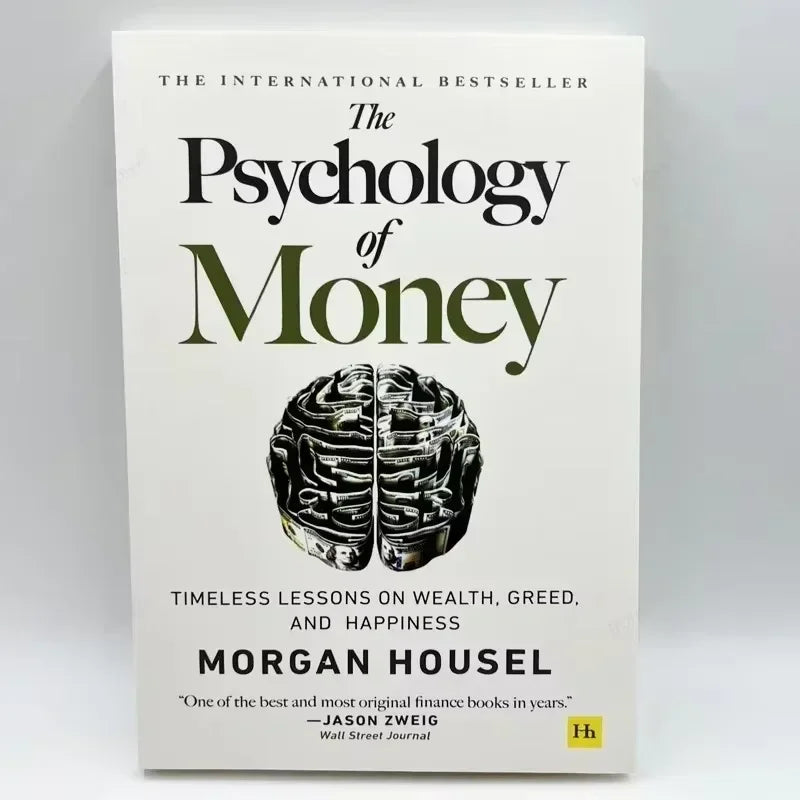-The Psychology of Money Books for Adults, Timeless Lessons on Wealth, Greed Happiness Business Books..