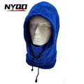 NYQD Fleece Balaclava Face Mask — Neck Warmer Hood for Ski, Sports & Winter Tactical Use
