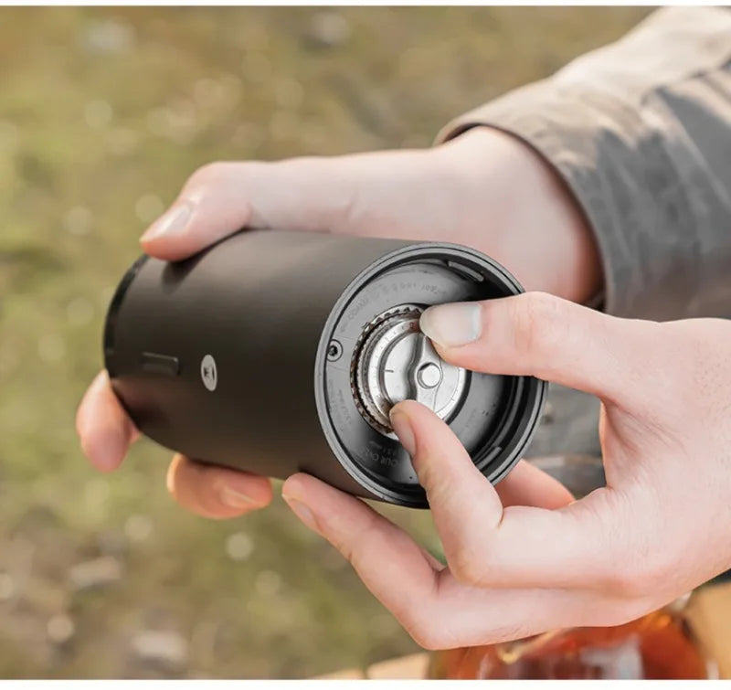 TIMEMORE Whirly 01s USB Portable Electric Coffee Grinder – Automatic Hand-Brewed Bean Grinder for Home & Travel