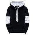 Men's Letter Print Hooded Sweatshirt — Hip Hop Pullover Sports Hoodie