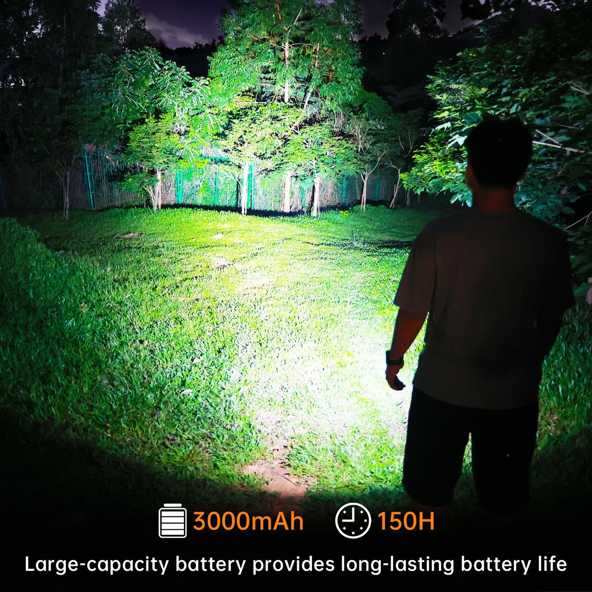 Wurkkos TD02 Tactical Flashlight – 2000 Lumens 18650 Rechargeable Battery