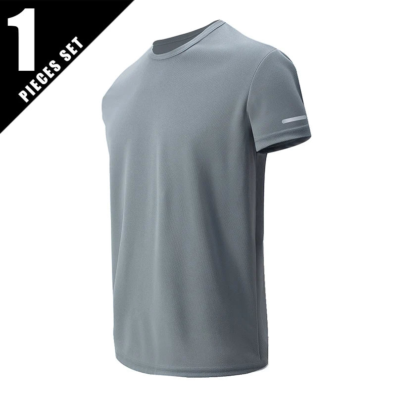 Men's Gradient Quick-Dry Sport T-Shirt — Multi-Pack Athletic Tees