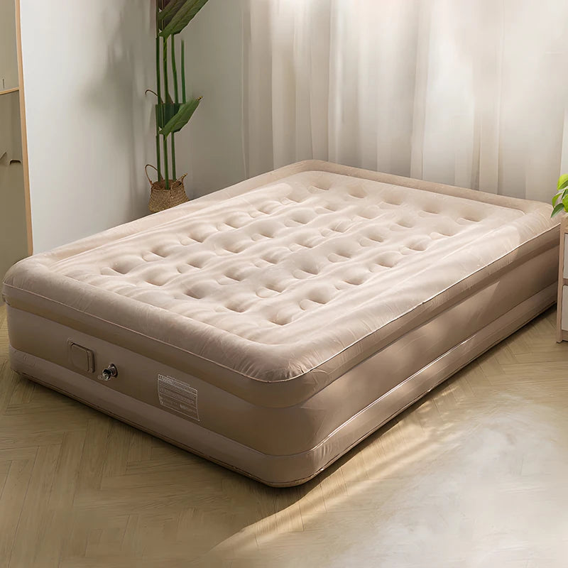 Camping Inflatable Mattress with Built-In Pump – Thickened Tent Sleeping Pad, Picnic & Travel Air Mat