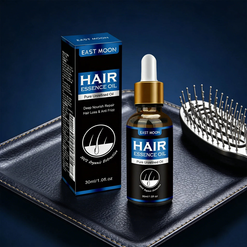 East Moon Men's Hair Growth Essence 30ml — Strengthen, Nourish & Prevent Hair Loss