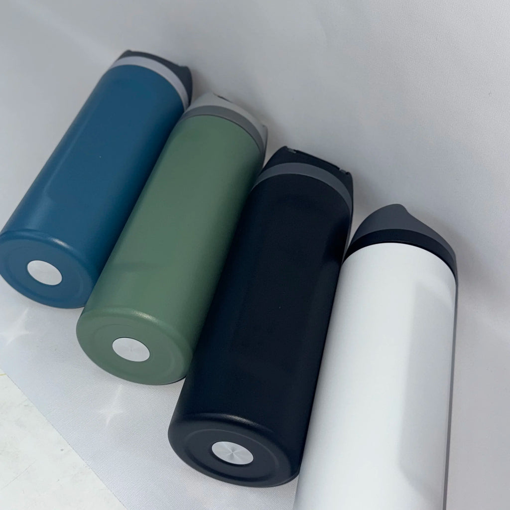 24oz Insulated Stainless Steel Sports Tumbler – Leak-Proof, BPA-Free Travel Cup with Silicone Base