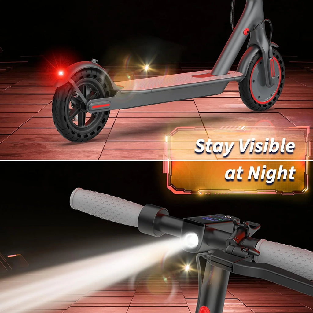 AOVOPRO ES80 Electric Scooter — 350W Motor, 19 MPH, 10.5Ah Battery, Smart App, Foldable