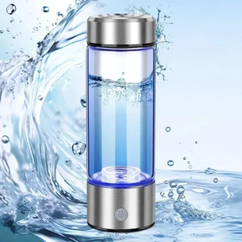 Hydrogen-Rich Water Cup — Portable USB Electric Generator with Titanium Filter