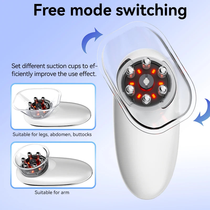 OZEMEI Face & Body Sculpting Massager – Electric Cellulite, Cupping & Guasha Device with EMS