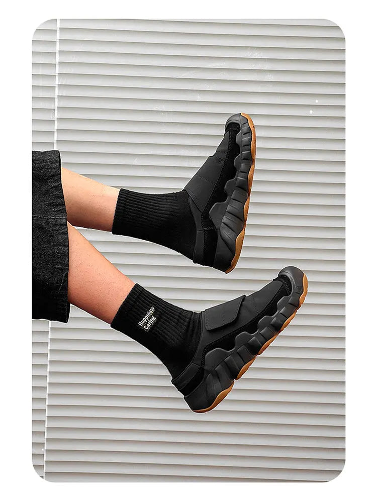 Men's Slip-On Thick-Sole Outdoor Climbing Shoes