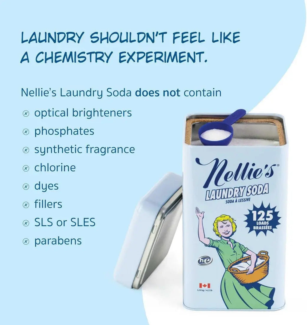One Tablespoon. 125 Loads. Zero Waste. — Concentrated Laundry Detergent Powder | 4 Ingredients, HE & Septic Safe, All Machines