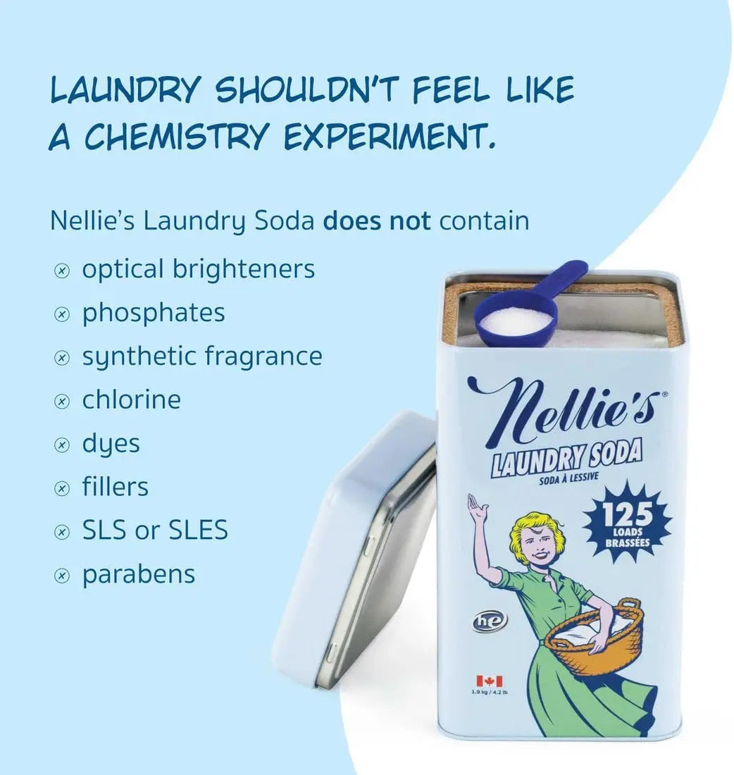 One Tablespoon. 125 Loads. Zero Waste. — Concentrated Laundry Detergent Powder | 4 Ingredients, HE & Septic Safe, All Machines