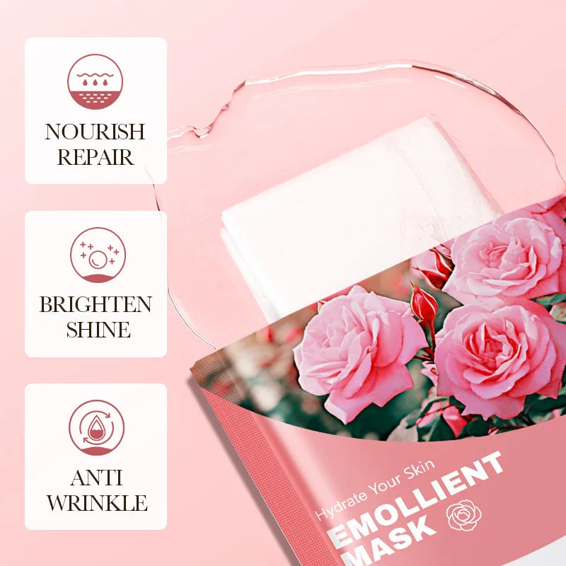 Fruit Facial Sheet Masks — Moisturizing 10 Pack