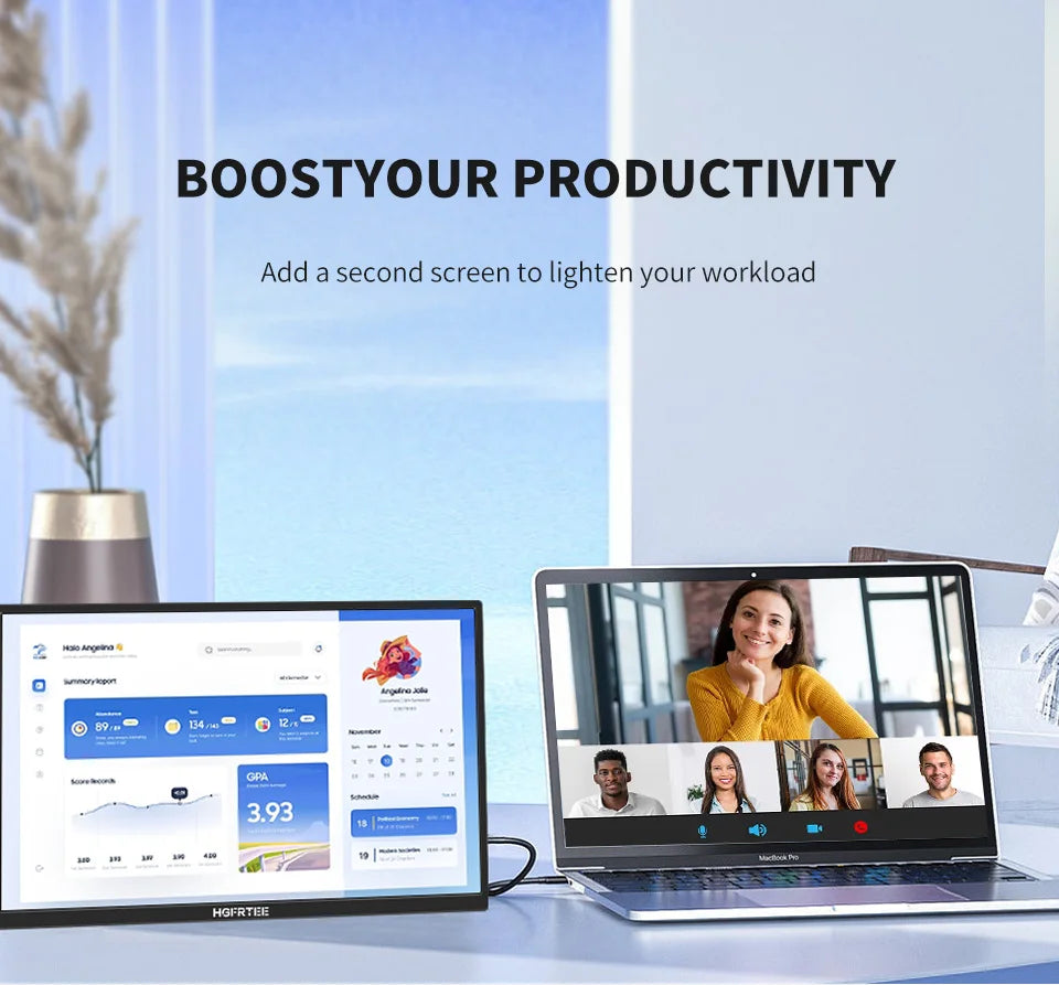 18.5-Inch Portable Monitor – 100Hz Full HD IPS