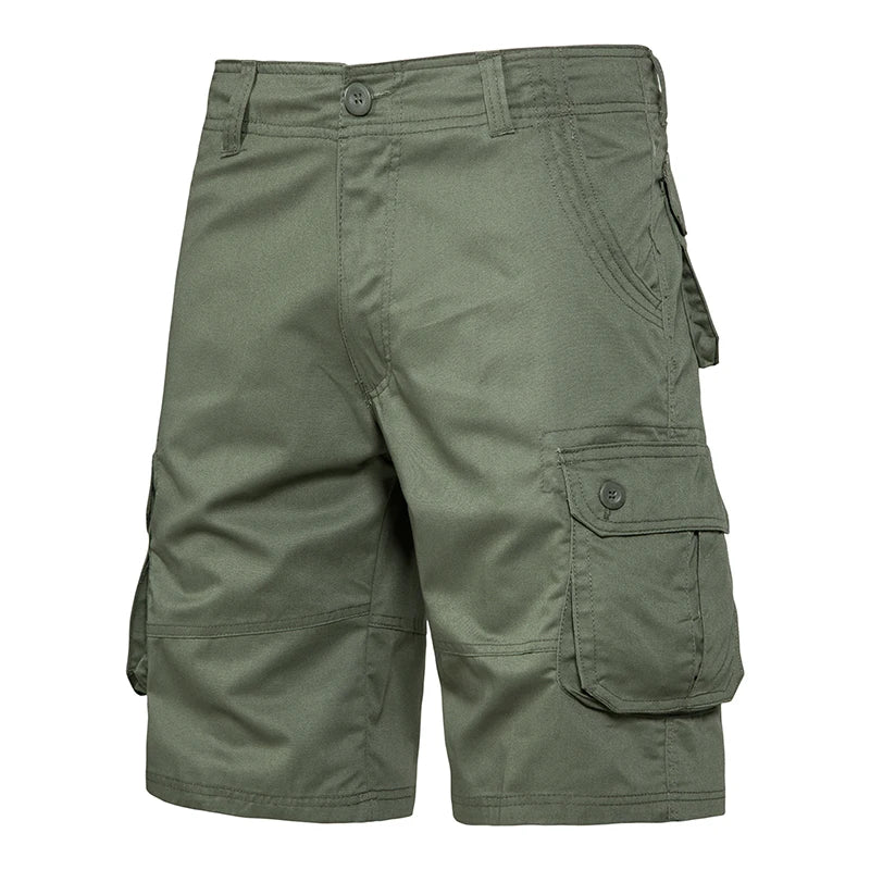 Men's Multi-Pocket Cargo Beach Shorts — Functional Summer Shorts