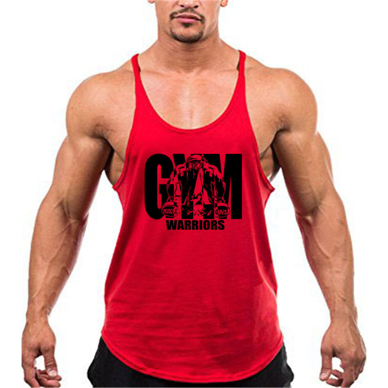 Men's Sleeveless Gym Tank Top — Athletic Training Vest