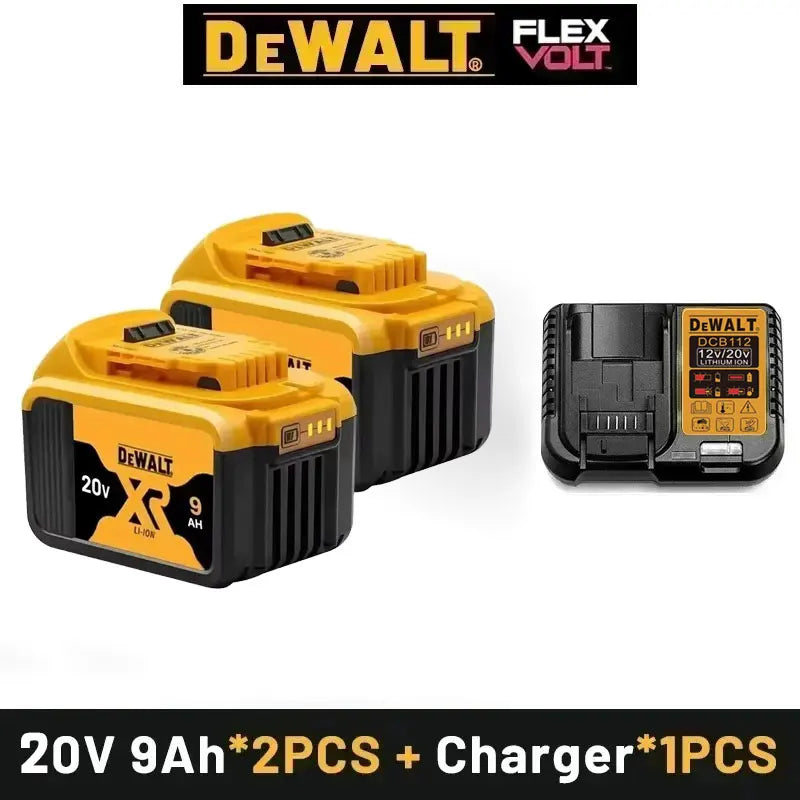 DeWALT 20V/60V MAX FlexVolt Battery – 6Ah & 9Ah Replacement for DCB606 DCB205 DCB206 Power Tools