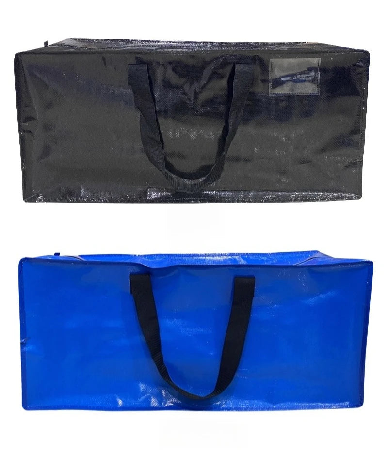 Large Foldable Woven Storage & Moving Bag