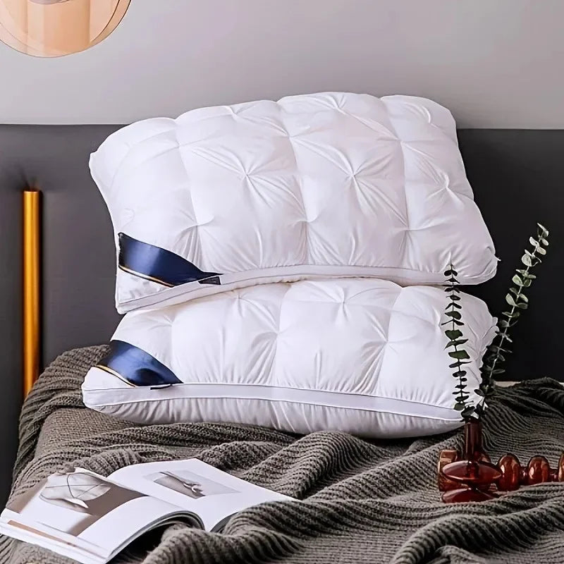 Hotel-Grade Twisted Pillow Core – Soft Supportive Bed Pillow, 48x74cm, Single