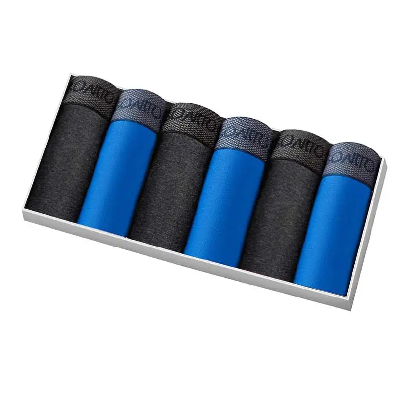 Men's Cotton Stretch Boxer Briefs, 6-Pack