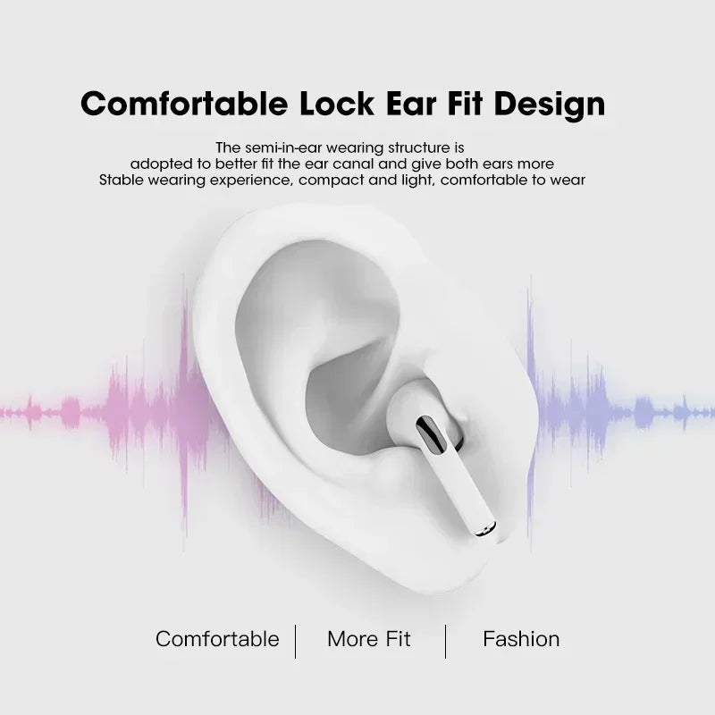 LS TWS Bluetooth 5.3 HiFi Earbuds – ANC, Balanced Armature, 1800mAh, Waterproof, CE/FCC/RoHS, White & Black