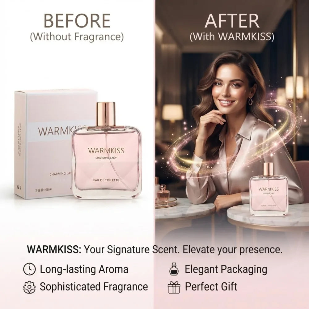 Charming Lady Women’s Floral EDP 100ml – Fresh Light Long-Lasting Feminine Fragrance