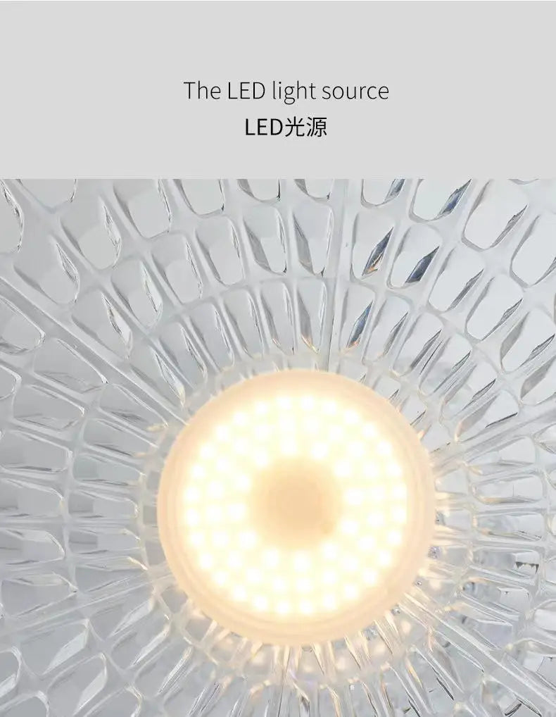 Acrylic Table Lamp – Modern Bedside Lighting