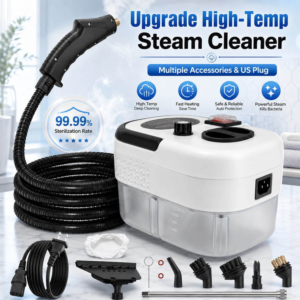 Handheld Steam Cleaner – 2500W, 6 Levels & 1.2L Tank